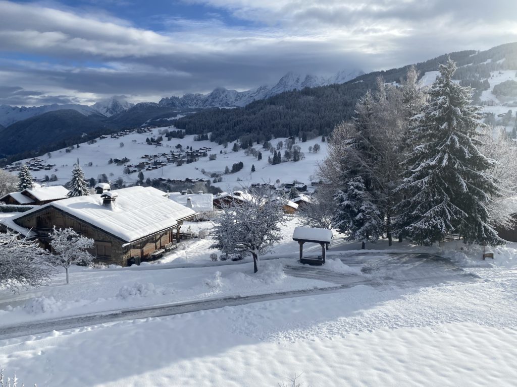 La vue l'hiver